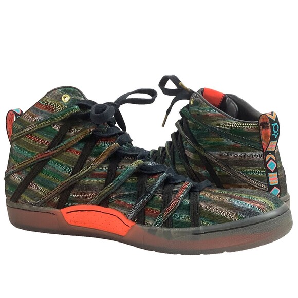 Nike KD VII NSW Lifestyle PRM QS Men's Sz 15 Jungle Basketball Shoes 653872-002 - Picture 1 of 10